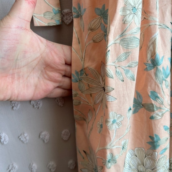 NWT Anthropologie Gal Meets Glam Makenna Floral Maxi Dress Sz 10 - Picture 6 of 10